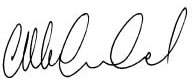 Colin MacDonald's signature