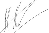 Matthew Needham's signature