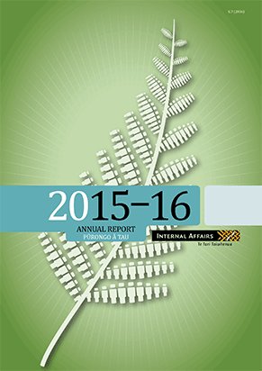 Pūrongo Ā Tau - Internal Affairs Annual Report 2016