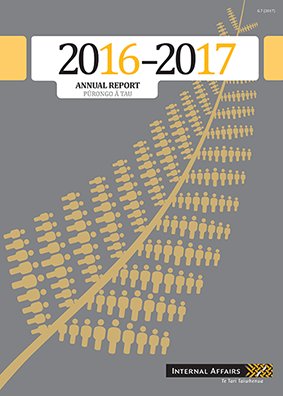 Pūrongo Ā Tau - Internal Affairs Annual Report 2017