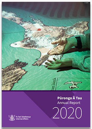 Pūrongo Ā Tau - Internal Affairs Annual Report 2020