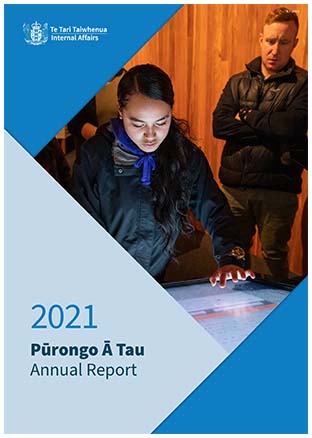 Pūrongo Ā Tau - Internal Affairs Annual Report 2021></a><br>

<ul type=