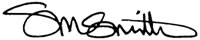 Shirley Smith signature