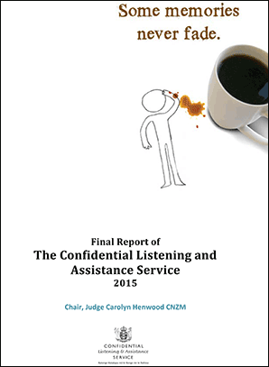 cover of Some Memories Never Fade - Final Report of the Confidential Listening and Assistance Services