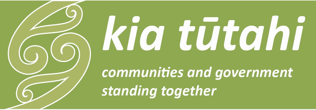 The Kia Tūtahi - communities and government standing together