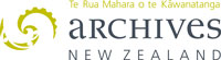 Archives New Zealand logo Archives New Zealand logo
