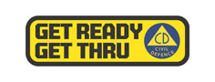 Get ready, get thru - Civil defence logo