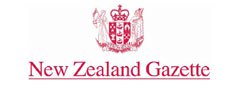 New Zealand Gazette banner logo