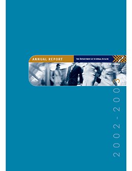 Pūrongo Ā Tau - Internal Affairs Annual Report 2003