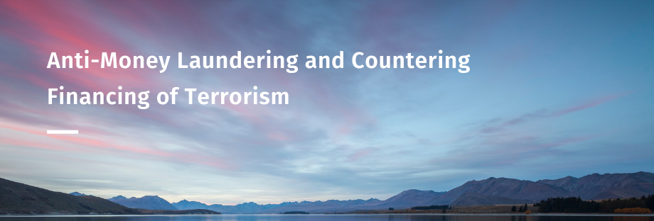 Anti-Money Laundering and Countering Financing of Terrorism