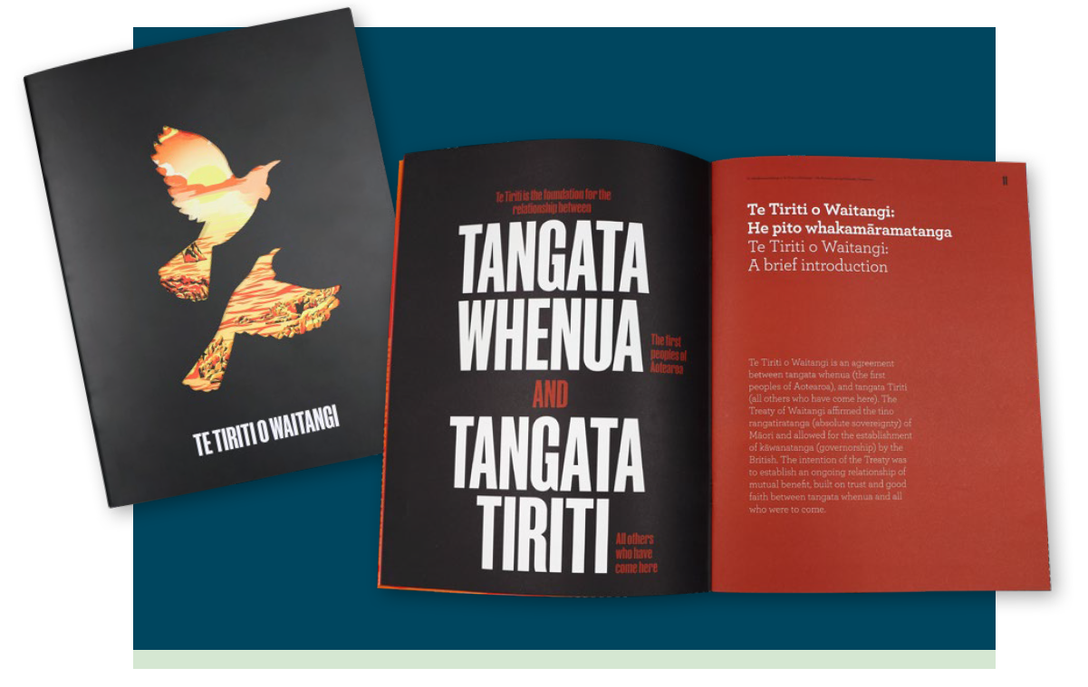 Te Whakatinanatanga o Te Tiriti o Waitangi, workbook for public servants about the Treaty of Waitangi