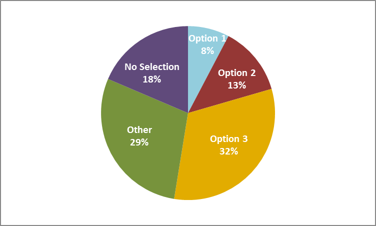 Organisations' support of governance and support options