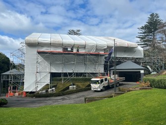 Premier House - during remediation