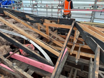 Premier House - during remediation