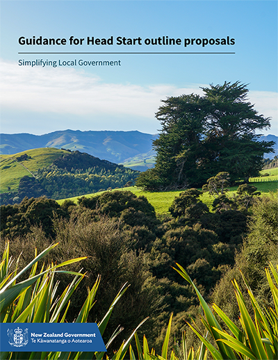 Guidance for Head Start outline proposals - Simplifying Local Government