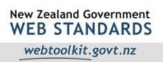 New Zealand government web standards webtoolkit.govt.nz